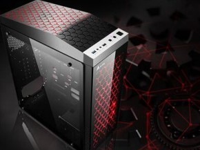 炫酷燈光設計 金河田G5鋼化玻璃水冷箱