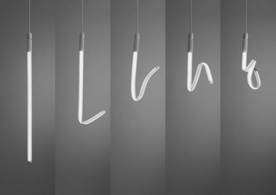 誰說玻璃制成的燈管不可彎曲？