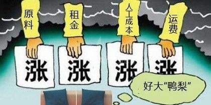 近期原材料價格再次出現飛漲