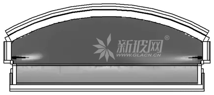 浮法玻璃窯爐應用頂插全氧噴槍的探討