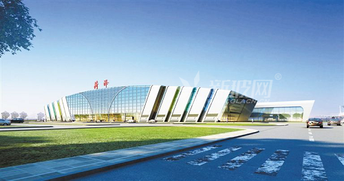 “菏澤牡丹機場”中空玻璃將全部采用中融新大產品