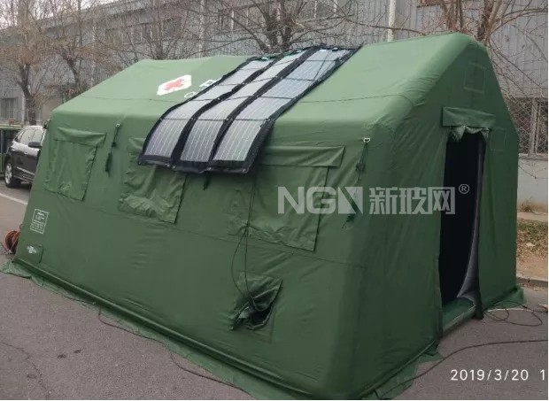 GSE薄膜太陽能發(fā)電產(chǎn)品為應急救援提供綠色能源