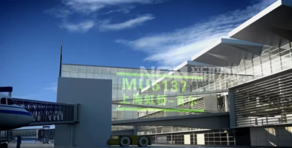 光電智能建筑玻璃讓城市公共標識更智能