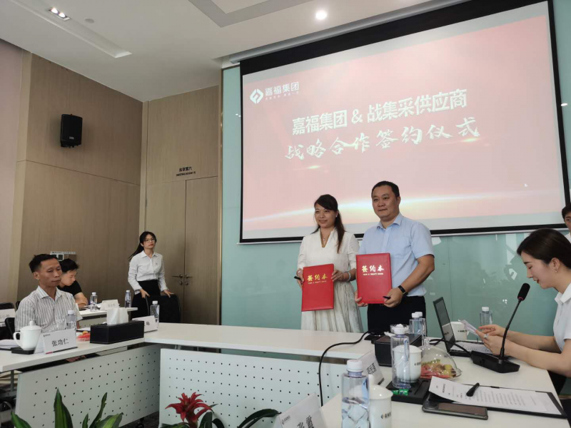 江西偉隆中標嘉福集團防火窗全國集采