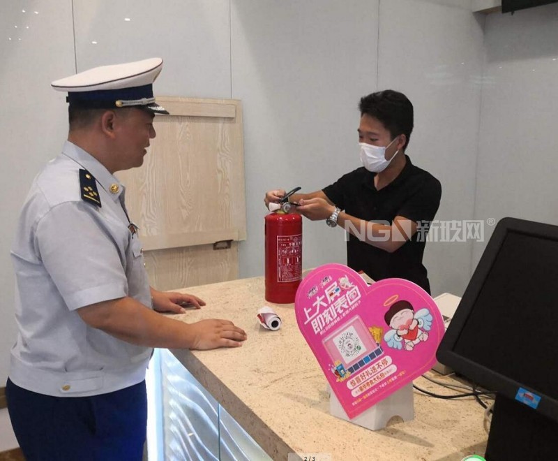 天津市靜海消防支隊聯合市場監管委開展消防產品專項檢查