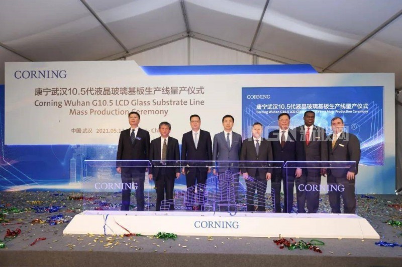 配套京東方！康寧武漢10.5代液晶玻璃基板工廠量產