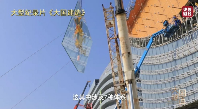 世界上目前最復雜的拉索結構安裝！探秘南昌市民中心建設工程