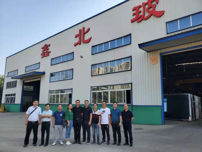 賦能會員 武漢玻璃協會調研鑫北玻晶順東玻等會員企業