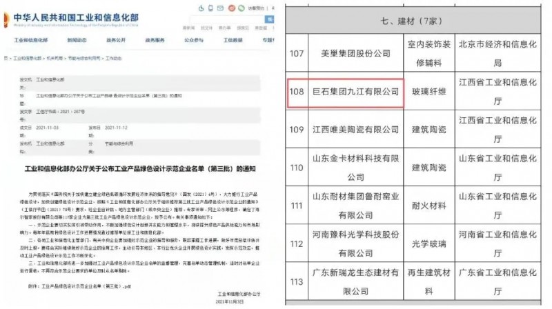 第三批工業(yè)產(chǎn)品綠色設(shè)計(jì)示范企業(yè)名單