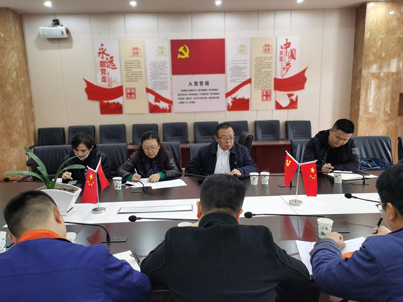 市統計局到七星關區明鈞玻璃有限公司開展入企走訪服務