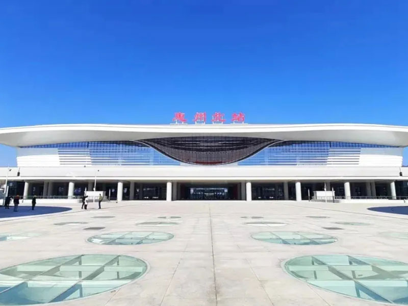 贛深高鐵正式通車(chē)！隆玻雙銀low-e助力惠州北站高標(biāo)準(zhǔn)建成使用