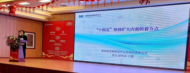 國務院發(fā)展研究中心市場經濟研究所王微所長