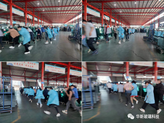 華新玻璃五月消防安全及應急預案演練