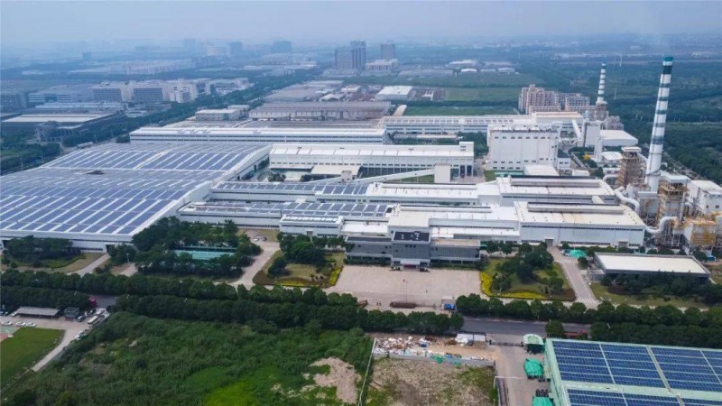航拍于吳江南玻玻璃有限公司