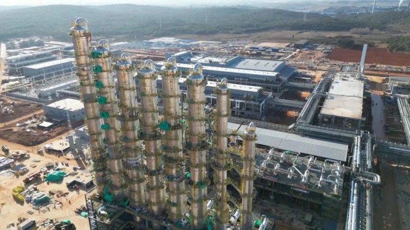 信義玻璃產業園一期廠房初具雛形