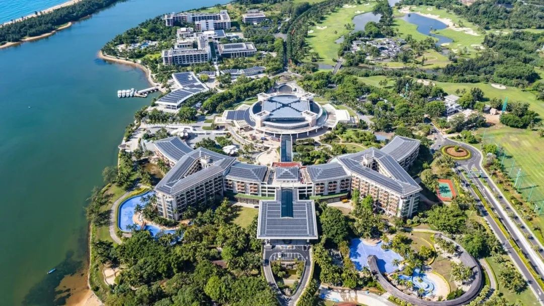 凱盛科技碲化鎘發電玻璃助力博鰲近零碳示范區改造建設